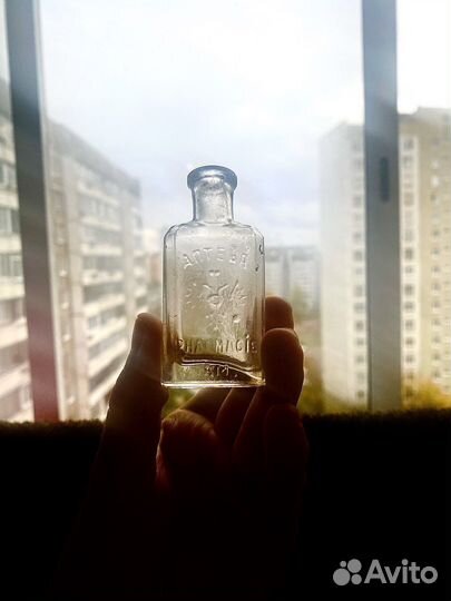 Пузырек аптека pharmacie М. М. Герб