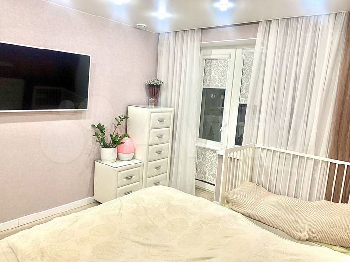 3-к. квартира, 60,5 м², 4/9 эт.