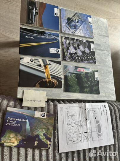 Bmw z4 e85 комплект сервисной литературы