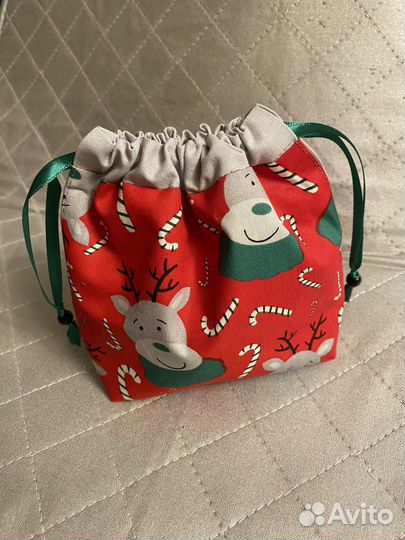 Мешочек для подарка Новый год