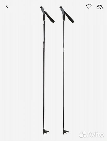 Беговые лыжи с креплением, полный комплект