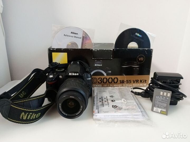 Зеркальный фотоаппарат nikon d3000