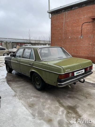 Mercedes-Benz W123 2.0 МТ, 1980, 188 000 км