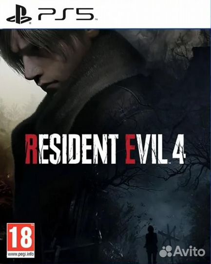 Resident evil 4 remake ps5 диск