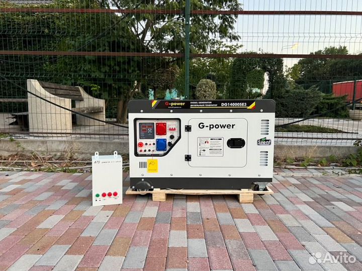 Дизельный генератор 12 kW G-power