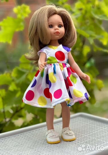 Платье для куклы Паола Рейна