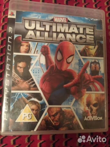 Игра для пс3 Marvel Ultimate Alliance (ps3)