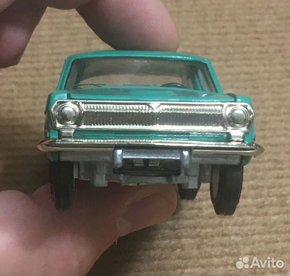 Волга Газ-24 1:43 (газ24 1/43) СССР зеленая