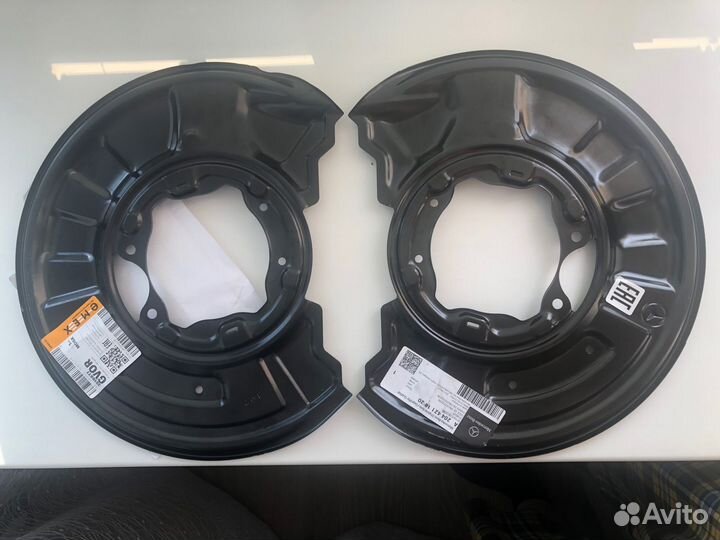 Защита задних тормозных дисков