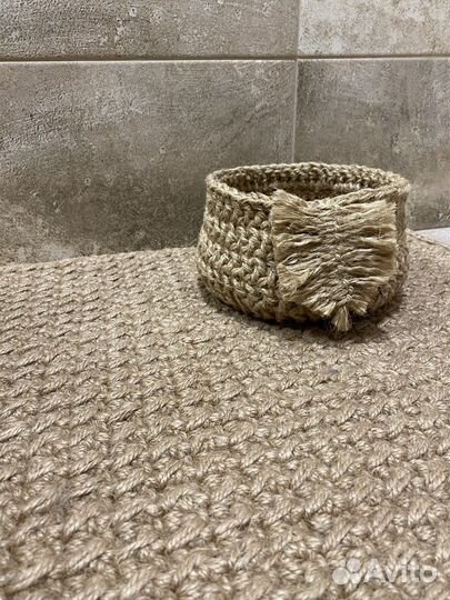 Ковер из джута массажный