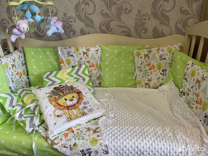 Детское постельное белье в детскую кроватку