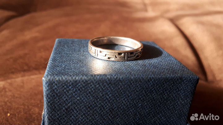 Кольцо серебряное 925