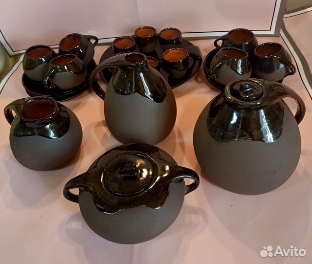 Кофейно-ликёрный сервиз, 60-е г СССР