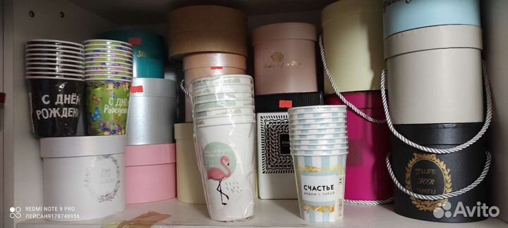 Шляпные коробки для подарков цветов