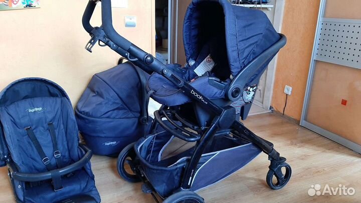 Коляска Peg Perego book plus 3 в 1