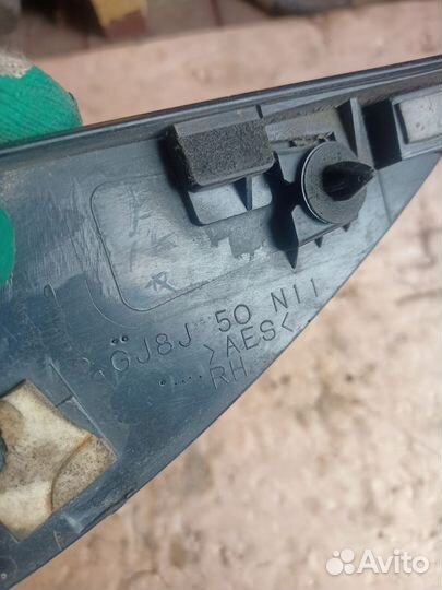 Накладка на крыло заднее Mazda 6 GG GJ8J50N11