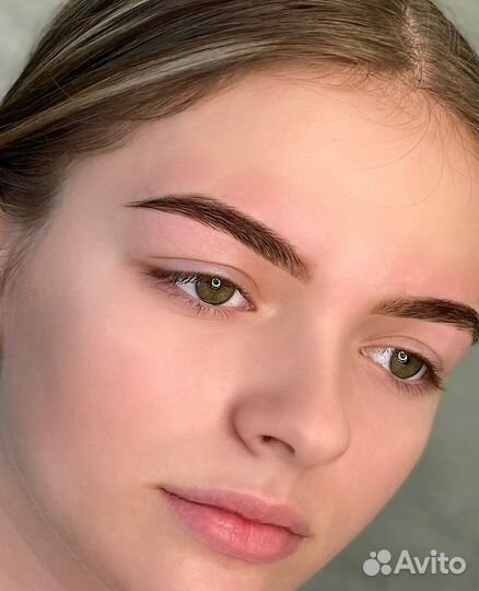 Оформление бровей