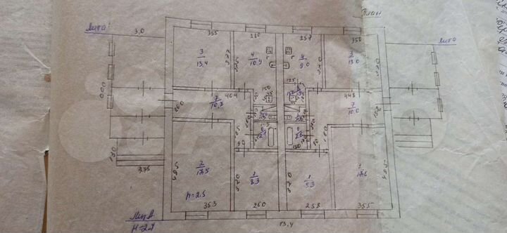 Дом 65 м² на участке 9 сот.