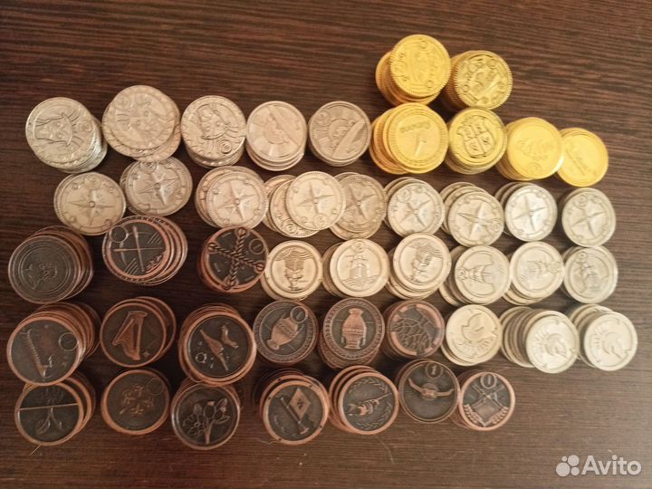 Монеты из пятерочки