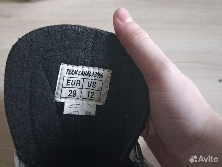 Коньки хоккейные детские team canada 5000