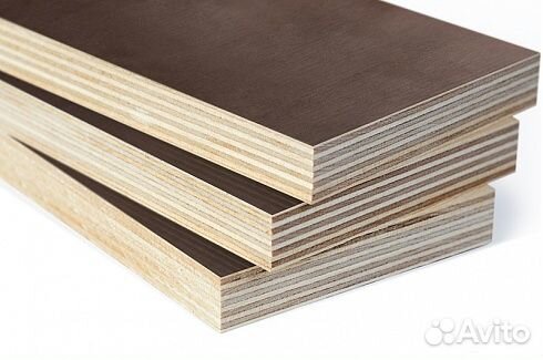 Фанера ламинированная, полоса, толщина 24 мм