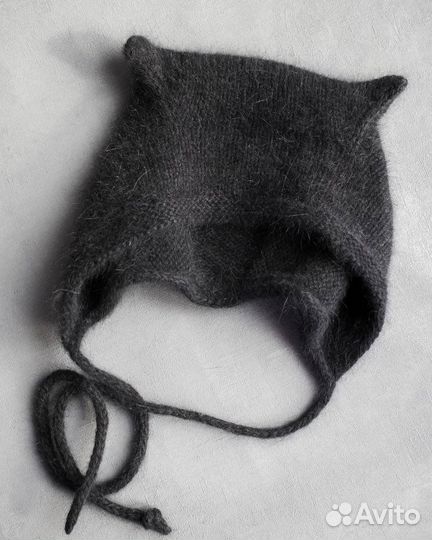 Шапка чепчик с ушками