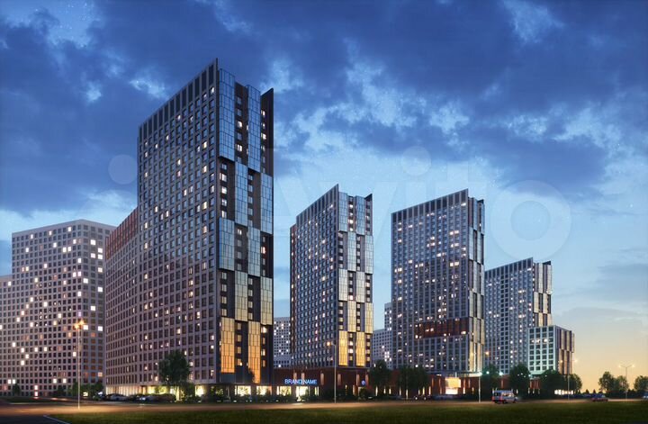 2-к. квартира, 64 м², 12/26 эт.