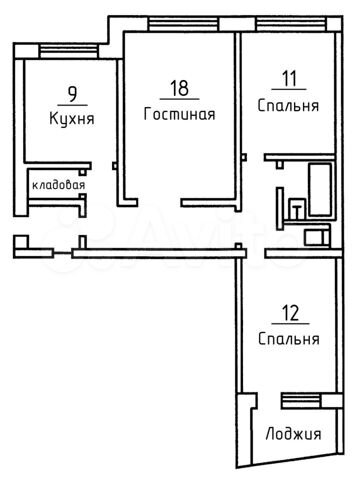 Размер комнат в панельном доме 9 этажей 3 комнаты