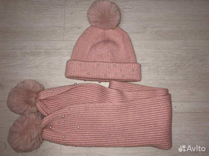 Шапка (размер 56) + шарф Zara