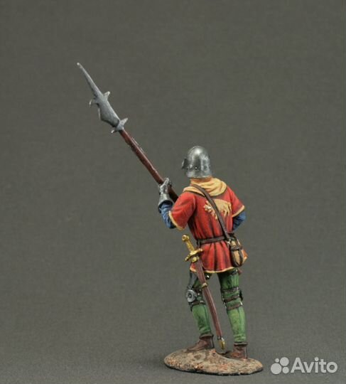 Оловянный солдатик 54 мм. Рыцарь. Средние века