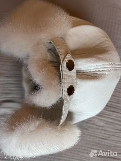 Шапка ушанка женская