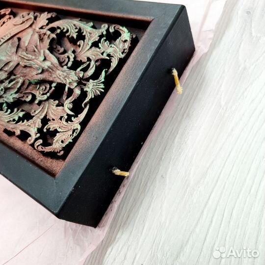 Свеча восковая двухфитильная 