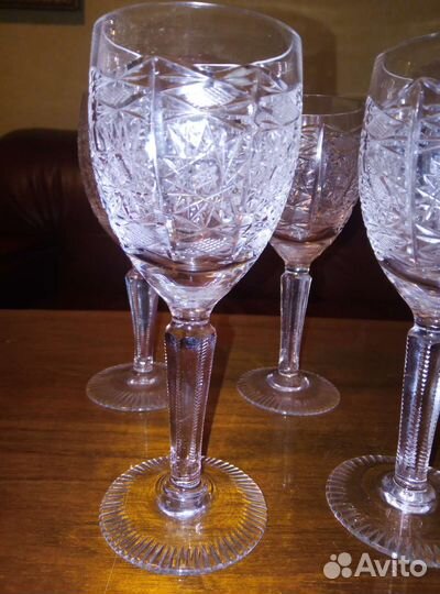 Югославия фужеры хрусталь