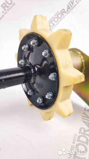 Вал Буран ведомый (направляющий) с балансирами (11