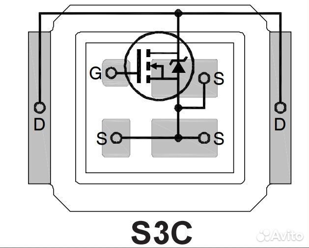 Микросхема IRF6892strpbf N-Channel mosfet 30V 28A
