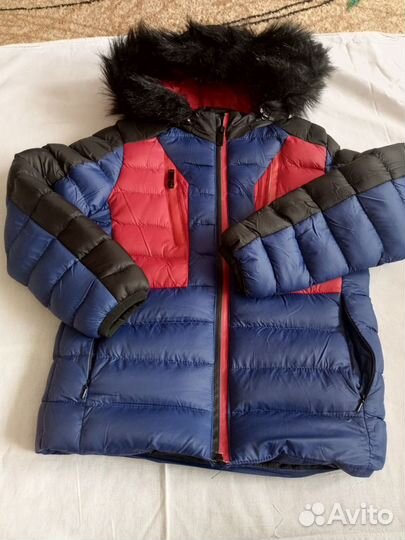 Куртка осень теплая зима 122-128 новая