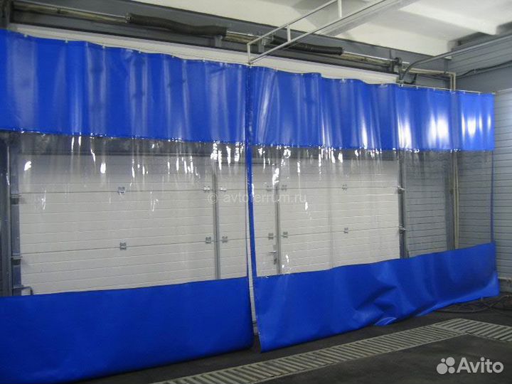 Шторы/завесы для автомоек/автосервисов