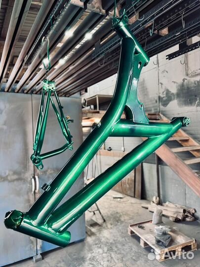 Порошковая покраска суппортов и автодеталей