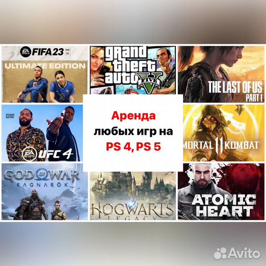 Игры на Ps5, Ps4