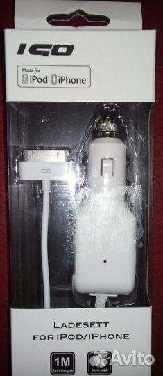 Зарядное iPhone 4s/ iPod (Норвегия)