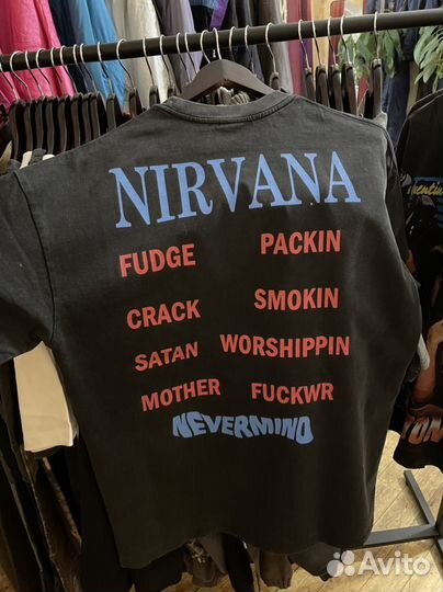 Футболка Nirvana мерч