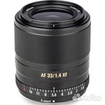 Объектив Viltrox 33mm f/1.4 STM для fujifilm X