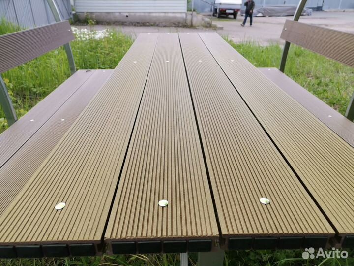 Беседка для дачи из поликарбоната