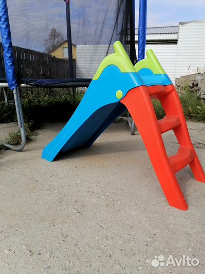 Детская горка пластиковая