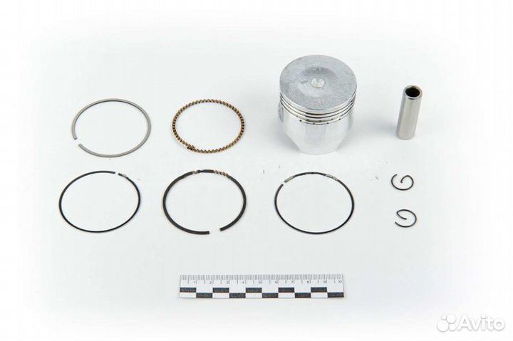 Поршень 52,40 мм 152FMI Шторм 125 см3 в сборе