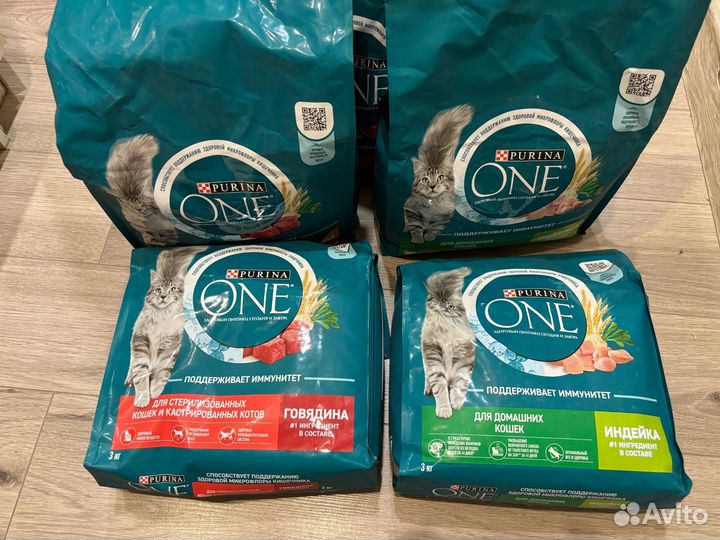 Корм для кошек Purina one 3 кг