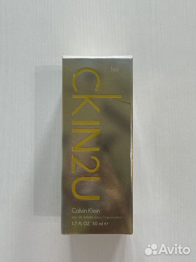 Духи Calvin Klein in2u