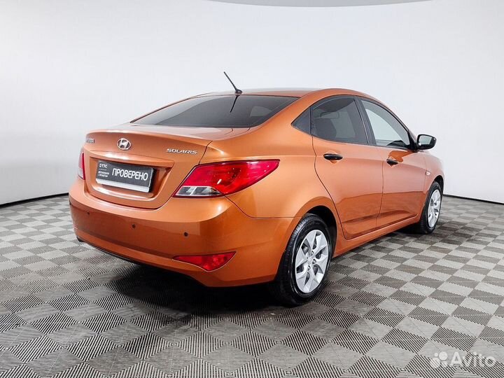 Hyundai Solaris 1.4 МТ, 2014, 130 000 км