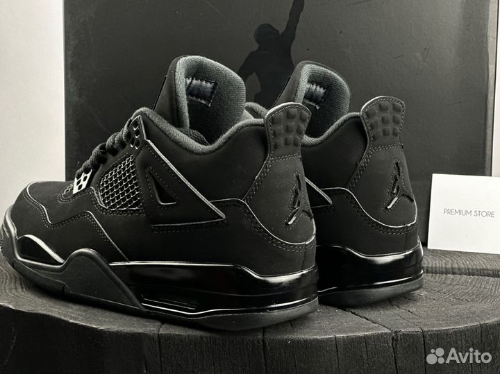 Кроссовки Nike Air Jordan 4 Retro Black Cat