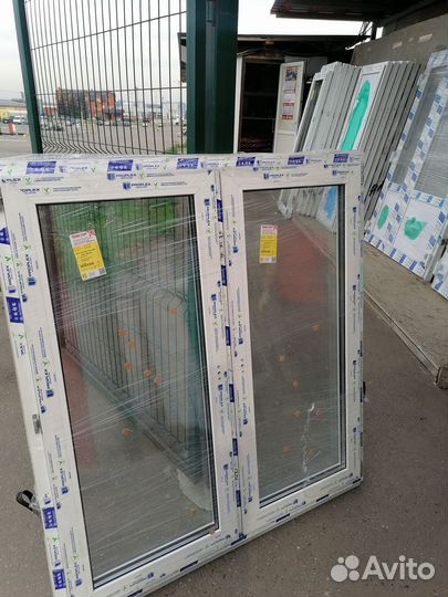 Окна 1300х1400 мм пластиковые